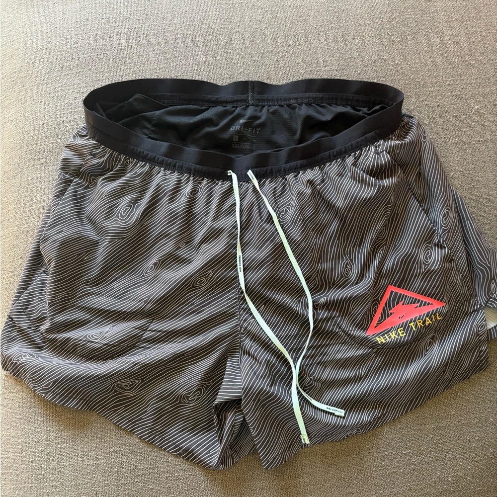 Nike Mens Flex Stride 5” Shorts Sz XLarge Black TRAIL Running CQ7949-010